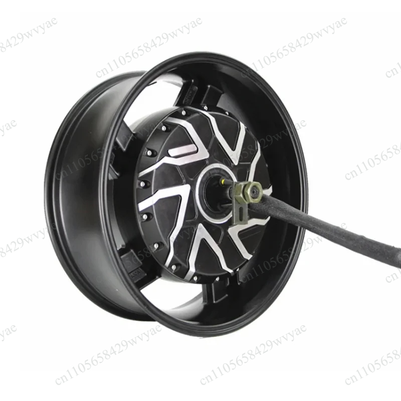 12000W Electric Motorcycle Hub Motor - 12000W 17X6.0 Inch V4 70H, 8KW