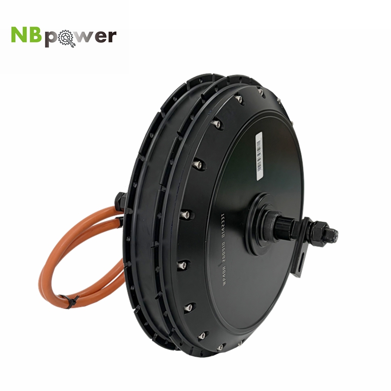 NBpower 170/190mm Dropout QS27 - 72V 8000W Brushless Hub Motor recension och pris